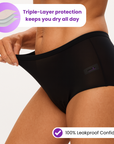 Leakproof Highwaist Underwear - Live, Laugh, and Move Without Worry