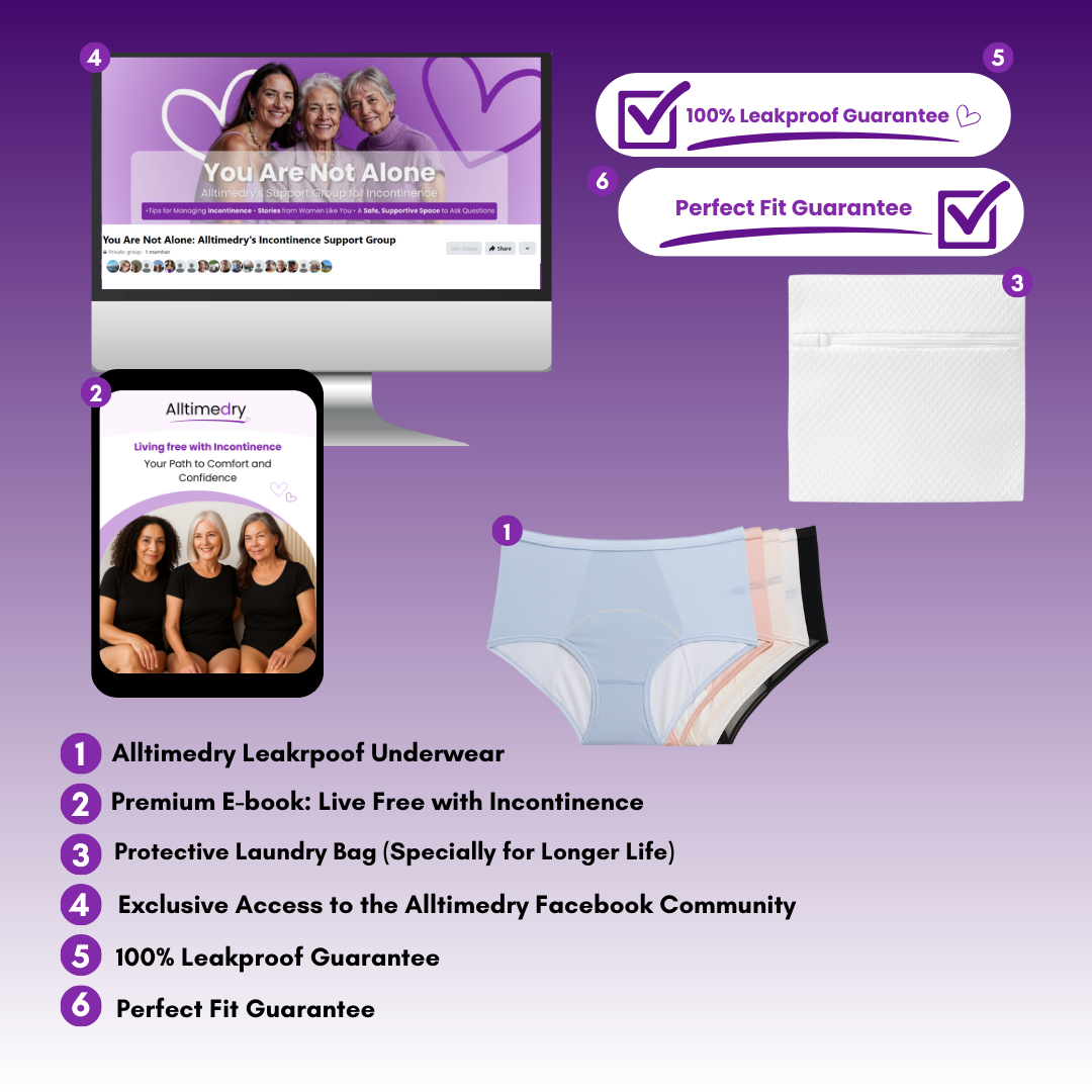 Leakproof Highwaist Underwear - Live, Laugh, and Move Without Worry