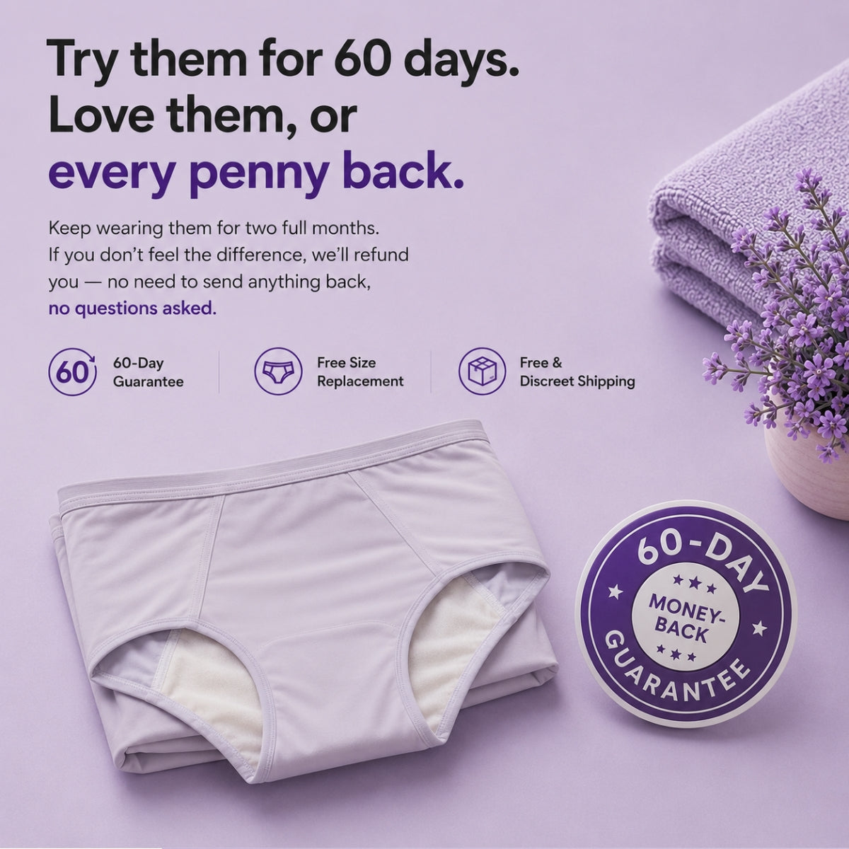 Highwaist Leakproof Underwear