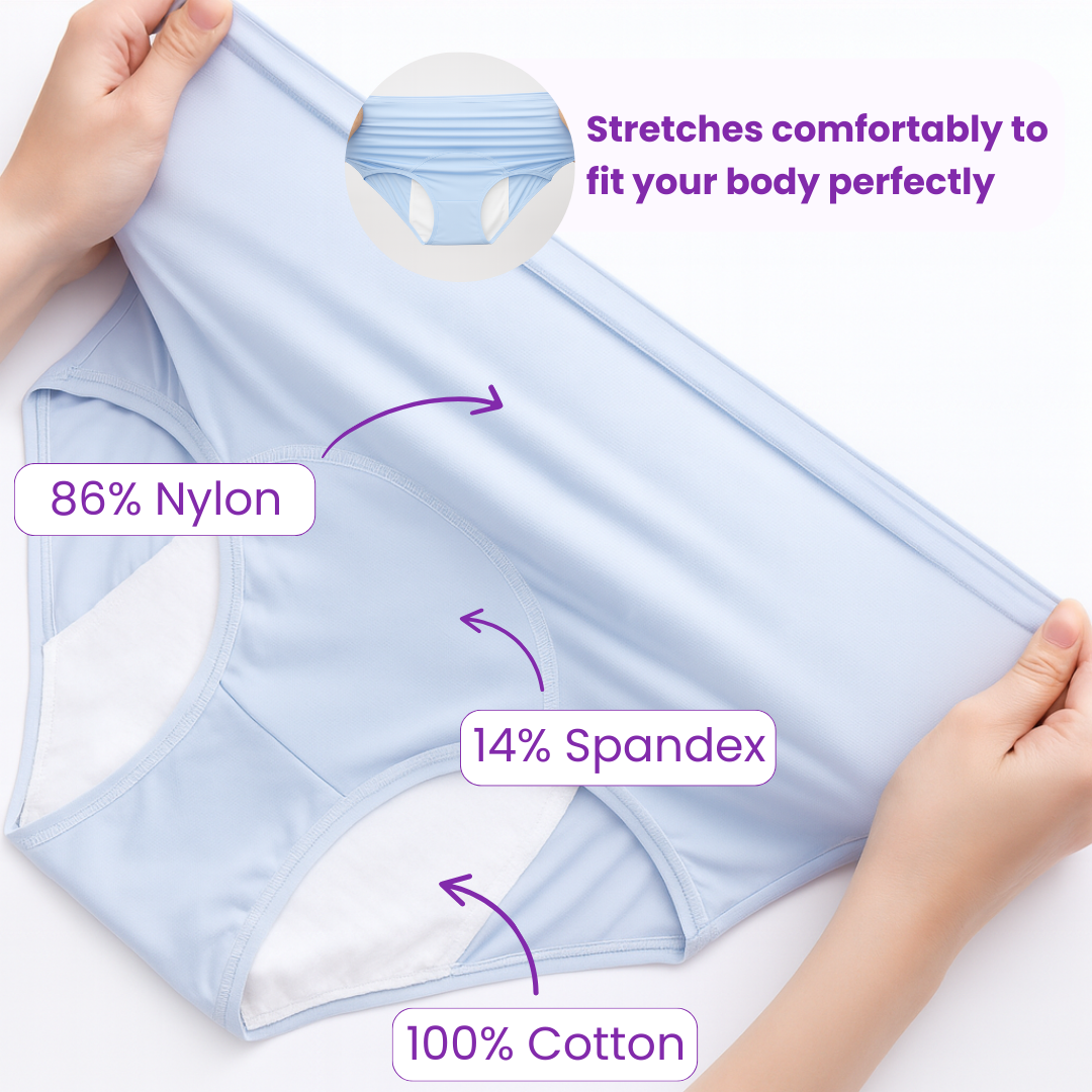 Leakproof Highwaist Underwear - Live, Laugh, and Move Without Worry