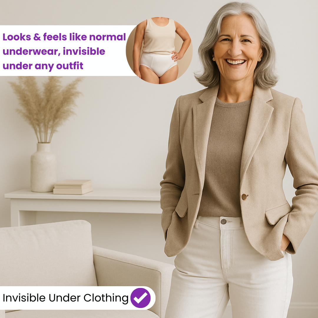 Leakproof Highwaist Underwear - Live, Laugh, and Move Without Worry