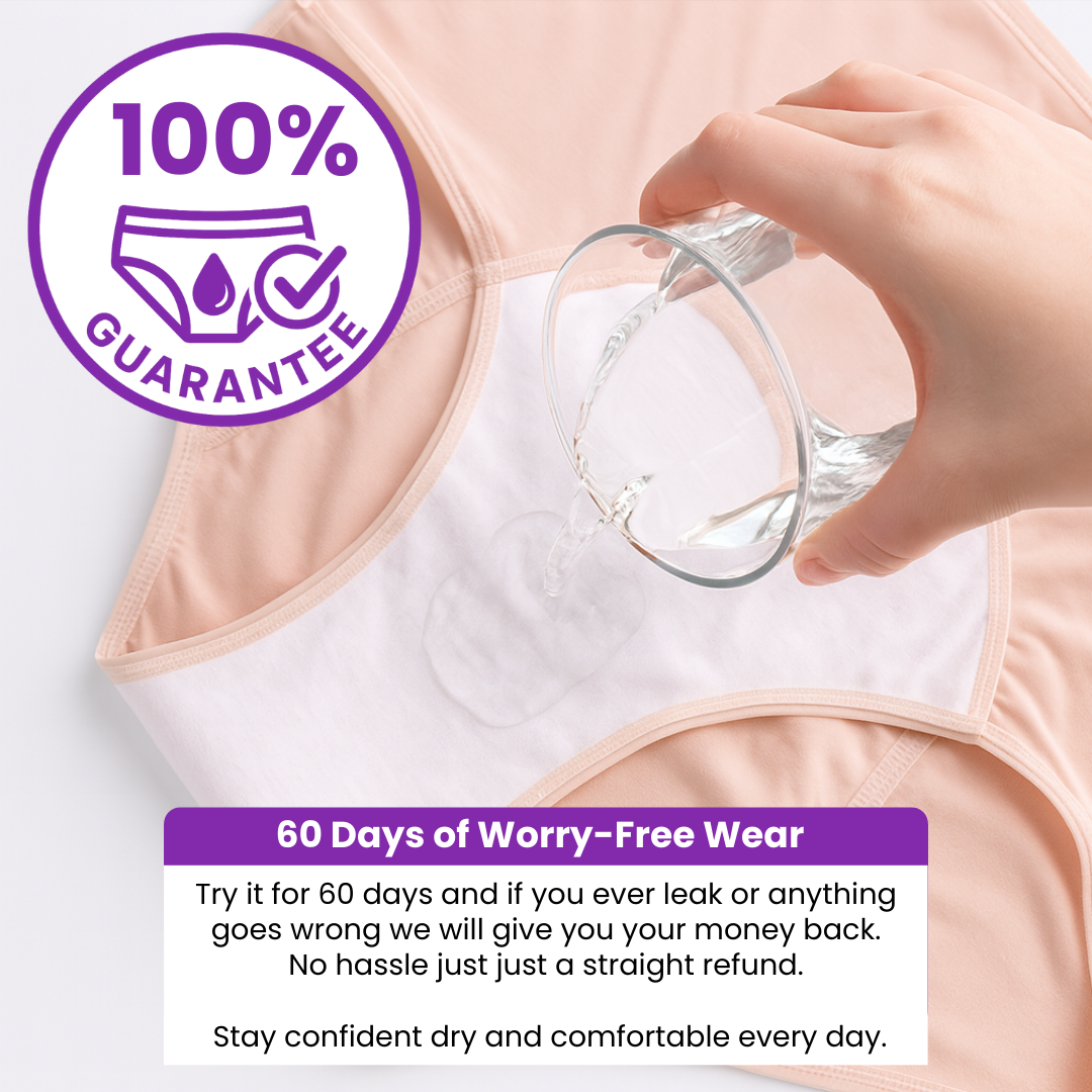 Leakproof Highwaist Underwear - Live, Laugh, and Move Without Worry